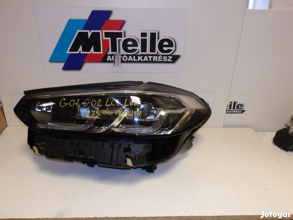 [GYÁRI BONTOTT] BMW BAL OLDALI FÉNYSZÓRÓ G01LCI/G02LCI LED |5A29227